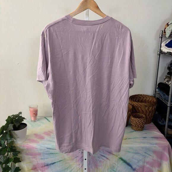 American Eagle Outfitters Men's Lavender T-Shirt size large - Picture 3 of 4
